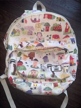Vans x Collina Strada collab backpack limited edition 2023 doodle-like drawings